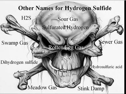 Other name for hydrogen sulfide